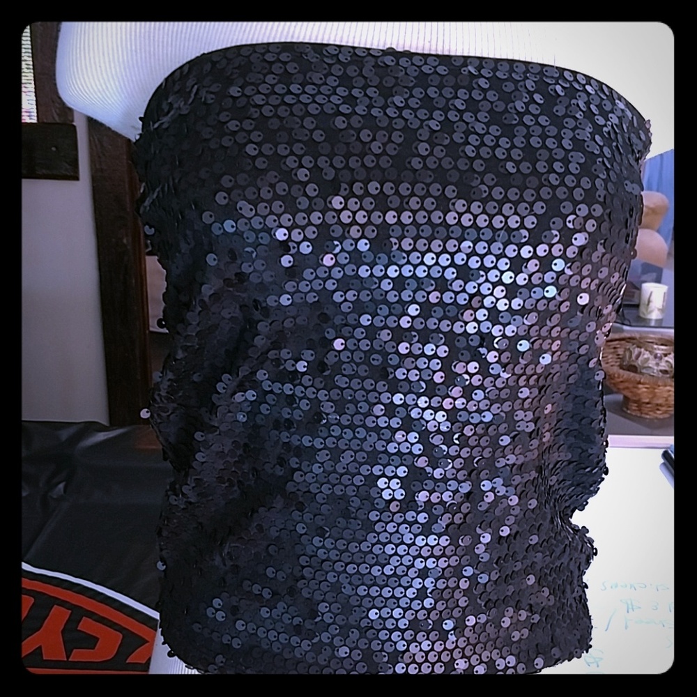 Sexy sequin Lily Rose top